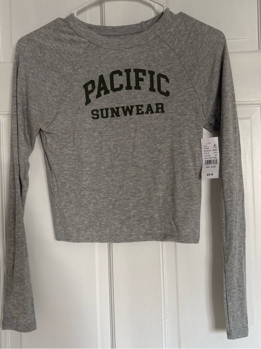 PacSun Heather Gray Long-Sleeve